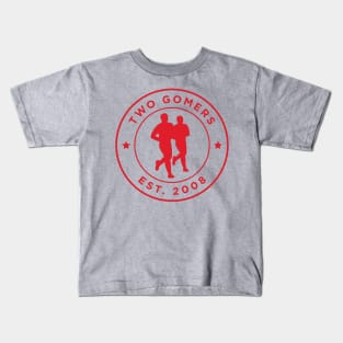 Two Gomers Red Logo Kids T-Shirt